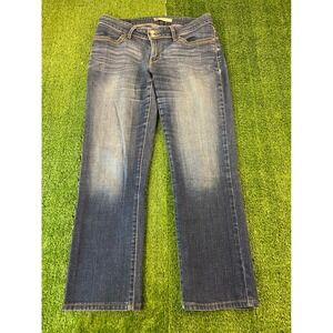 Levis 529 Curvy Straight Jeans Womens Medium Wash Blue Denim 30X32